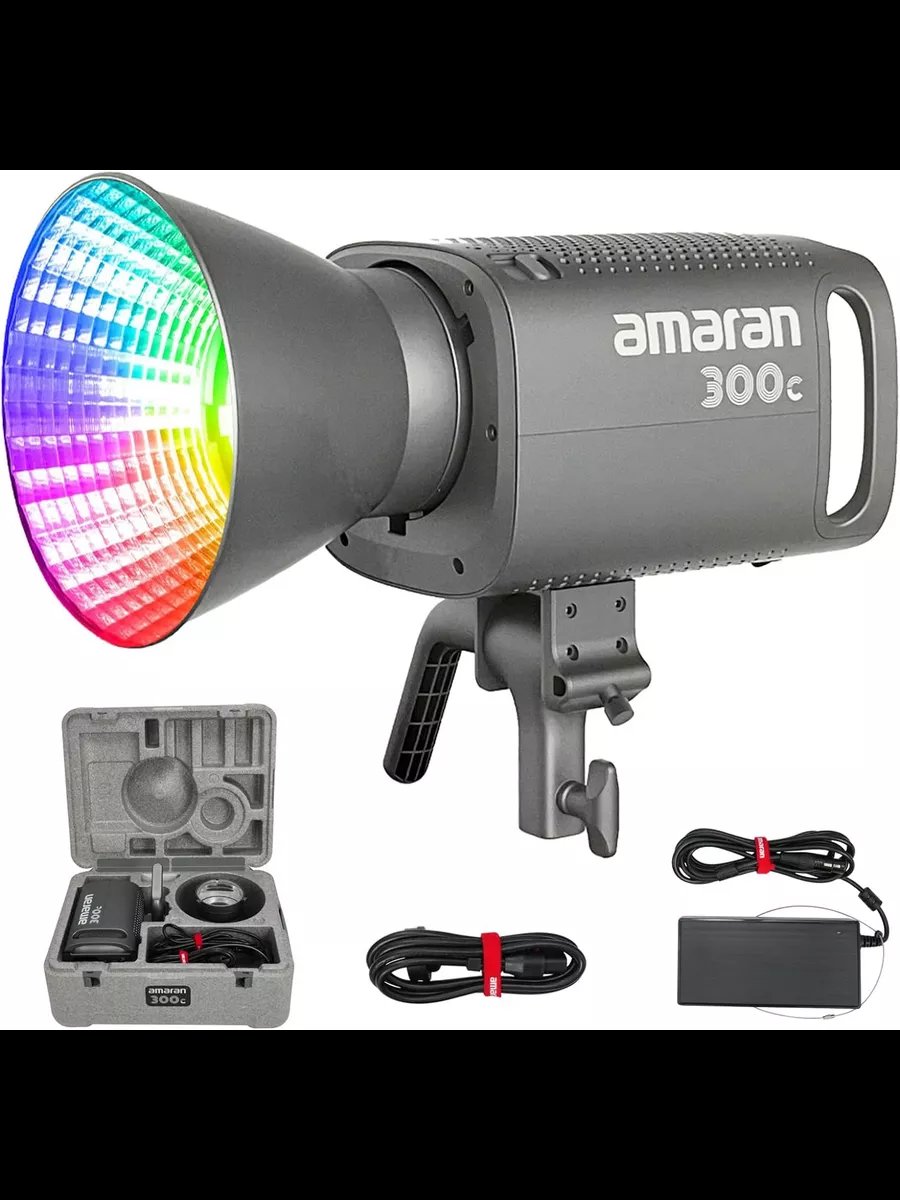 Amaran 300c (v komplekte shtatif, softbox 90cm)